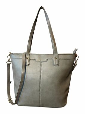 Charles & Keith Grey Tote with Removable Strap